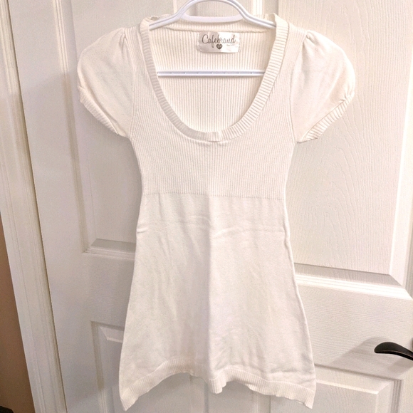 3 for $15 White ribbed top - Picture 1 of 3